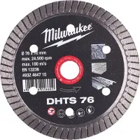 Milwaukee leikkuukiekko, timantti DHTS, Ø76/10 mm