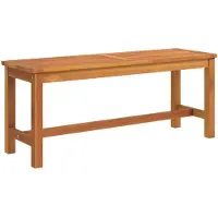 vidaXL Puutarhapenkki 110x35x45 cm täysi akasiapuu