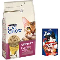 Cat Chow Urinary Tract Health kissojen kuivaruoka 1,5 kg Adult Chicken