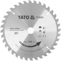 YATO Katkaisuterä puulle YT-60686; 235x25,4 mm; 36T