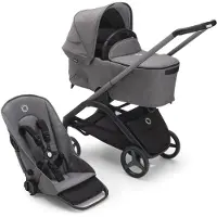 Bugaboo Dragonfly Lastenrattaat, Graphite/Grey Melange/Midnight Black