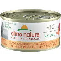 Almo nature 6x70g HFC Natural tonnikala ja katkarapu kissanruoka