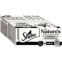 Sheba 96x85g Nature's Collection kastikkeessa hienostunut lajitelma märkäruoka