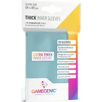 GameGenic Thick Inner Sleeves (same size as perfect size, perfect fit) (50ct)