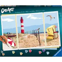 Ravensburger CreArt Paint by Numbers - Beside The Seaside
