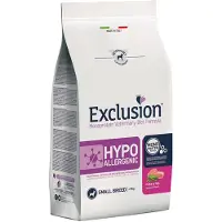 Exclusion 7 kg Small Breed sianliha ja herneet koiran kuivaruoka