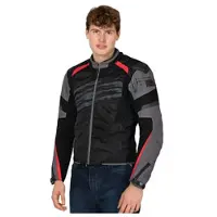 Rekurv C-11.02 Tekstiilitakki Musta/Harmaa/Punainen Miehet, size 58