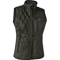 Deerhunter Lady Mossdale Quilted Waistcoat Forest Green 42