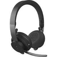 Logitech MS Zone Wireless, langattomat Bluetooth -kuulokkeet mikrofonilla, grafiitti