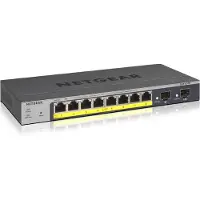 Netgear GS110TP-300EUS - Hallittava 8-porttinen Gigabit Ethernet -kytkin, Harmaa