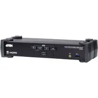 Aten CS1824-AT-G KVM-kytkin Musta (CS1824-AT-G)