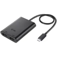 ITEC USB-C 3.1 Dual 4K HDMI -videosovitin, musta