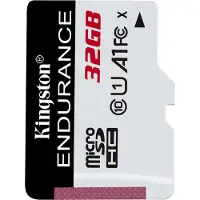 Kingston – 32GB microSDHC Endurance 95R/30W C10 A1 UHS-I Card Only (SDCE/32GB)