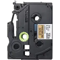 Brother TZE-PR851 24 BLACK ON GOLD TAPE (TZEPR851)