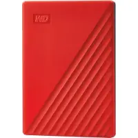 Western Digital My Passport -ulkoinen kiintolevy 4 Tt, punainen