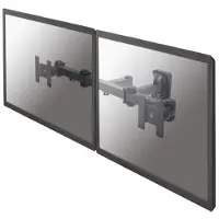 NeoMounts Kaksi LCD-näyttöä tukeva seinäteline - - FPMA-W960D - Musta - 10"-27" - Kallistuva