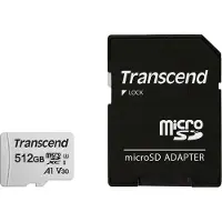 Transcend 300S 512GB microSDXC U3 V30 A1 (R100 W85 MB/s)