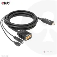 Club 3D HDMI TO VGA CABLE M/M 2m (CAC-1712)