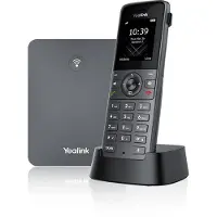 Yealink W73P Langaton IP-mobiilipuhelin Harmaa 1,8 tuuman näyttö 100 puhelinluettelon merkintää (W73P)