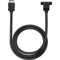 Fractal Design USB-C 10Gbps Cable - Model E -kaapeli, 1m, musta