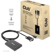 Club 3D VGA AND USB TYPE-A TO HDMI (CAC-1720)