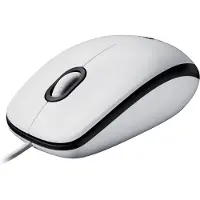 Logitech M100 -hiiri, valkoinen