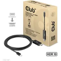 Club 3D MiniDisplayPort 1.4 to HDMI 1.8m (CAC-1187)