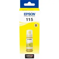 Epson EcoTank 115-mustepullo, 70 ml, keltainen
