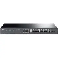 TP-LINK TL-SG1428PE, Hallittu, L2, Gigabit Ethernet (10/100/1000), Power over Ethernet -tuki, Telineasennus, 1U