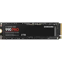 Samsung 990 PRO 2TB PCIe 4.0 (jopa 7450 MB/s) NVMe M.2 (2280) sisäinen kiintolevy (SSD) (MZ-V9P2T0BW)