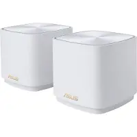 Asus Reititin - - ZenWiFi XD5 x2 - Kaksikaistainen (2,4 GHz / 5 GHz) - WAN-yhteyttä ei määritetty - Integroitu palomuuri