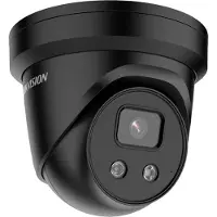 Hikvision 4K ACUSENSE FIXED TURRET NETWORK CAMERA BLACK (DS-2CD2386G2-IU(2.8MM)(C)(BLACK))