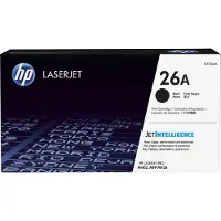 HP 26A -väriainekasetti, musta, jopa 3100 sivua