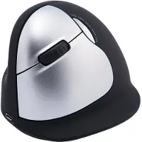 R-Go Tools HE Break -ergonominen hiiri, langaton 2.4 GHz, L-koko, vasemmalle kädelle