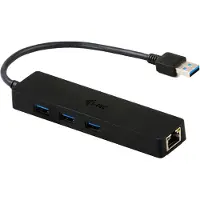 ITEC Advance U3GL3SLIM, Musta, VIA VL813, ASIX AS88179, 123 mm, 29 mm, 19 mm, 50 g