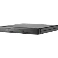 HP INC. Ulkoinen DVD-asema - Musta - RW Tuki - 24x CD-luku - 8x DVD-luku - Kaksikerros - USB 3.0