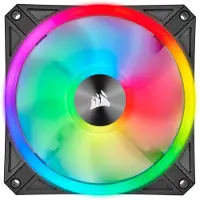 Corsair iCUE QL120 RGB, Tuuletin, 12 cm, 1500 RPM, Musta, Harmaa (CO-9050097-WW)
