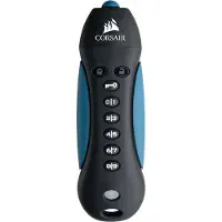 Corsair Microsystems Flash Padlock 3 USB 3.0 128 Gt -muistitikku, musta/sininen