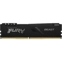 Kingston 32GB (1 x 32GB) FURY Beast, DDR4 3200MHz, CL16, 1.35V, musta
