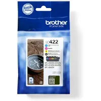 Brother LC422 VALUE BP INK & DR SEC TAG (BH19MB) (LC422VAL)