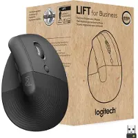 Logitech Lift for Business hiiri, grafiitti/musta