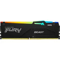 Kingston FURY Beast RGB 8 Gt (1 x 8 Gt) DDR5 5200 MHz, CL40 -muisti (XMP)