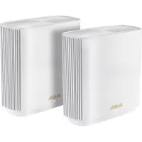 Asus ZenWiFi XT9 -mesh WiFi -järjestelmä, Wi-Fi 6, AX7800, Tri-band, 2 kpl, valkoinen