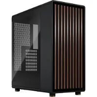 Fractal Design North -miditornikotelo tummalla ikkunalla, musta