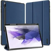 DUX Samsung Galaxy Tab S9 Domo Tri-Fold Smart Lompakkokotelo - Sininen