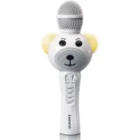 Lenco BMC-060WH Valkoinen Bluetooth karaokemikrofoni