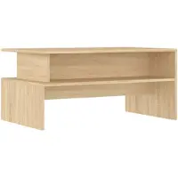 vidaXL Sohvapöytä Sonoma-tammi 90x55x42,5 cm tekninen puu