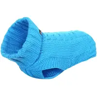 Rukka Wooly turkoosi koiran neulepaita