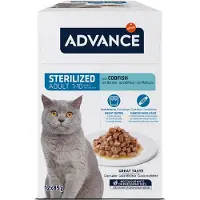 Affinity Advance 52x85g Feline Sterilized turska Advance kissanruoka