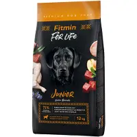 Fitmin 2x12kg Dog for Life Junior Suuret rodut